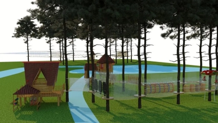 Веревочный парк Лагуна оптом, фото 2