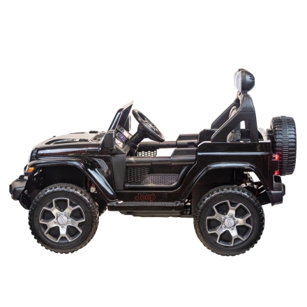 Электромобиль Jeep Rubicon 4WD черный оптом, фото 2
