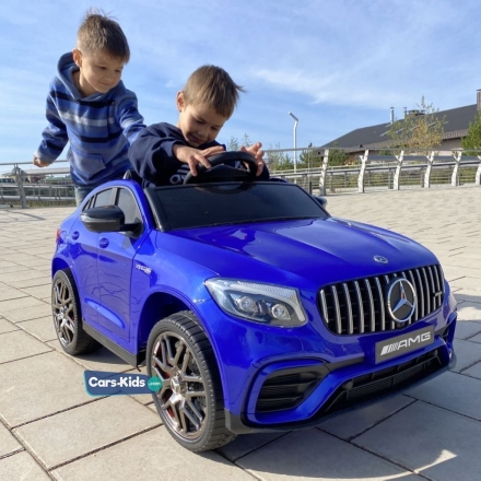 Электромобиль Mercedes Benz GLC63 AMG 4WD QLS-5688 синий оптом, фото 8