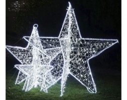 Световая фигура Светящаяся звезда 120 см