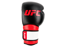 Перчатки MMA для работы на снарядах чёрные - 16 Oz UHK-69991