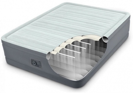 64904NP Кровать-матр.&quot;TWIN PREMAIRE® I ELEVATED AIRBED WITH FIBER-TECH BIP&quot;,эл/н220V,191х137х46 оптом, фото 2
