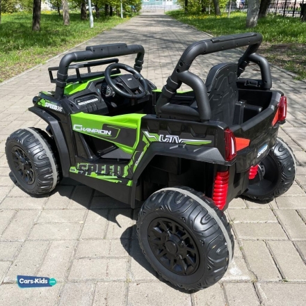 Электромобиль Buggy JS370 зеленый оптом, фото 5