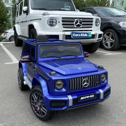 Электромобиль Mercedes-Benz AMG G63 k999kk синий оптом, фото 1
