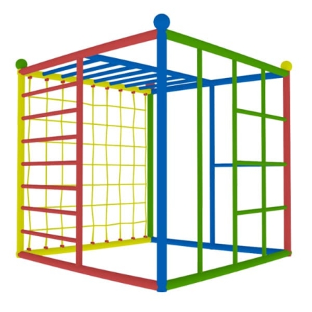 Уличный спортивный комплекс Чудо-куб СКС 016 для детской площадки оптом, фото 1