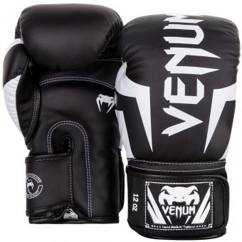 Перчатки боксерские Venum Elite Black/White оптом, фото 2