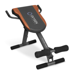 OXYGEN FITNESS HYPER PRESS BOARD Гиперэкстензия черная