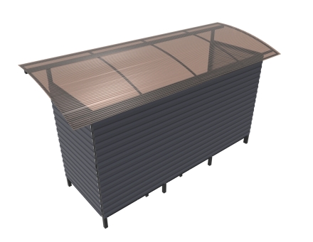 Автобусный павильон &quot;Стандарт-П3&quot; оптом, фото 2