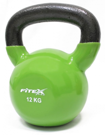 Гиря в виниловой оболочке 12 кг FITEX PRO оптом, фото 1