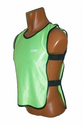 Манишка футбольная CLIFF салатовая р.2XL (40-42) оптом, фото 1