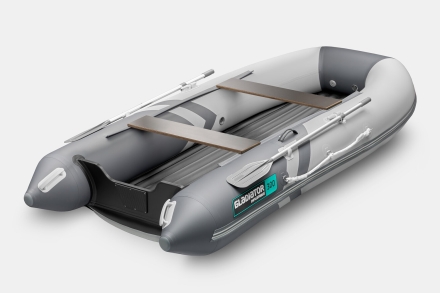 GLADIATOR E 300 S AIR SPORT Светло-темносерый моторная лодка ПВХ оптом, фото 2