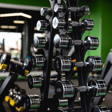 Подставка под гантельный ряд PROFI-FIT 2067C (1-10 кг) 10 пар оптом, фото 3