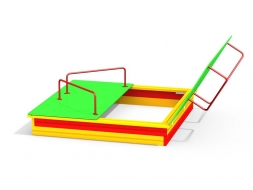 МФ 3.022 Песочница Распашная 2000х2000 мм, фото 1
