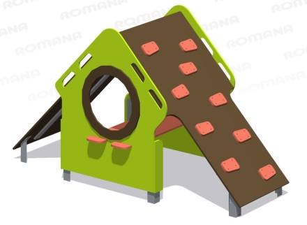 Игровой домик Romana 115.41.00_30.03 для детских площадок оптом, фото 1