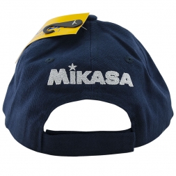 Бейсболка спорт. MIKASA, арт. MT481-036, 100% хлопок, темно-синяя, фото 2
