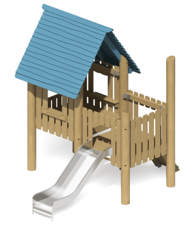 Игровой комплекс Эко ИК-224 для детской площадки оптом, фото 1