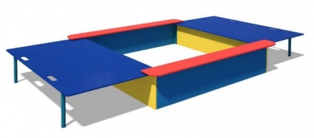 Песочница с крышкой Р301  оптом, фото 1