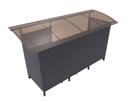 Автобусный павильон &quot;Стандарт-П4&quot; оптом, фото 2