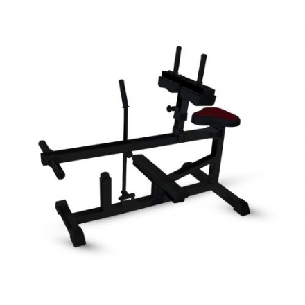 Голень сидя Barbell МВ 4.1 (свободные веса) чёрный оптом, фото 1