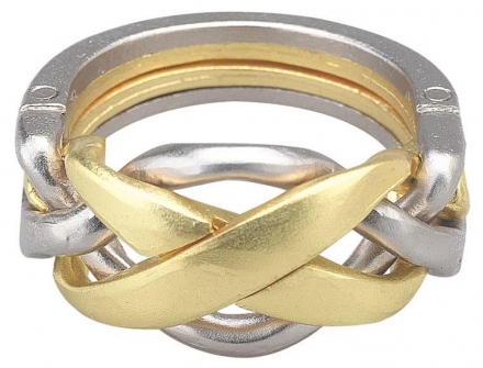 Головоломка Кольцо****/ Cast Puzzle Ring**** оптом, фото 1