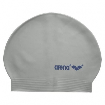 Шапочка для плавания &quot;ARENA Soft Latex&quot;, серебристый, латекс оптом, фото 1