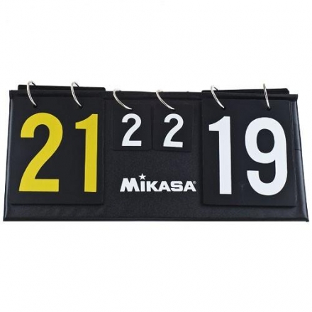 Счетчик для волейбола &quot;MIKASA&quot;, отображение счета по партиям, счета в партии, складной на липучках оптом, фото 1