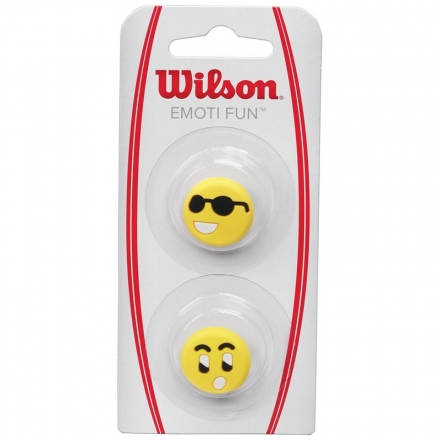 Виброгаситель Wilson Emoti-Fun Sun Glasses, арт.WRZ538500, желто-черный оптом, фото 1