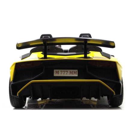 Электромобиль Lamborghini Aventador 24V A8803 желтый оптом, фото 4