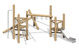 Игровой комплекс Эко ИК-213 для детской площадки
