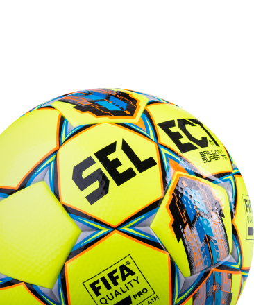 Мяч футбольный Select Brilliant Super TB FIFA №5 yellow оптом, фото 4
