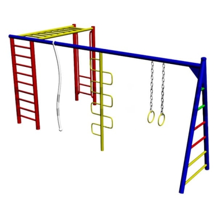 Спортивный игровой комплекс СГК-1 СКС 076 для детской площадки оптом, фото 1