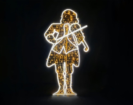 Световая фигура Музыкант f020 оптом, фото 1