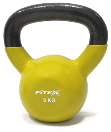 Гиря в виниловой оболочке 8 кг FITEX PRO оптом, фото 1