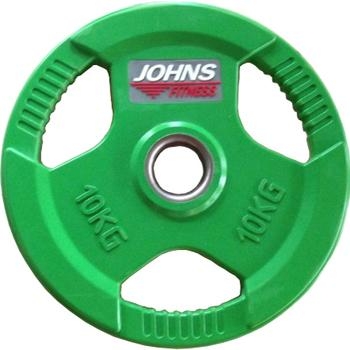 Диск JOHNS цветной 3-х хватовый обрезиненный d51мм, 10кг оптом, фото 1