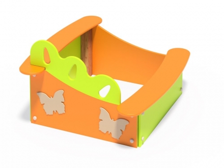 МФ 3.031 Песочница Солнечная полянка оптом, фото 4