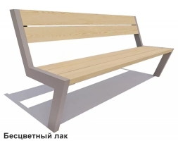Скамейка Печора, Сосна 1,8 м, фото 1