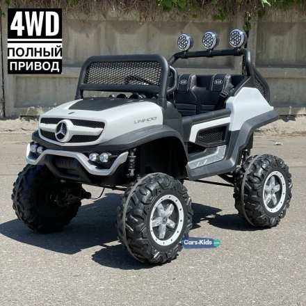 Электромобиль Mercedes-Benz Unimog Concept Mini 4WD белый оптом, фото 1