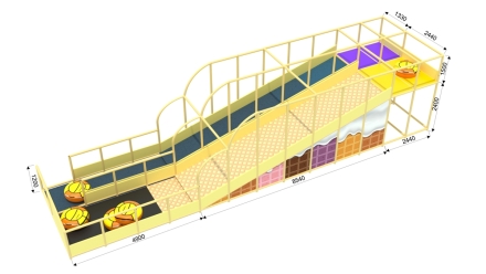 Тюбинговая горка &quot;Ice cream&quot; оптом, фото 2