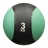 Haбивнoй мяч FOREMAN Medicine Ball, вес: 3 кг оптом
