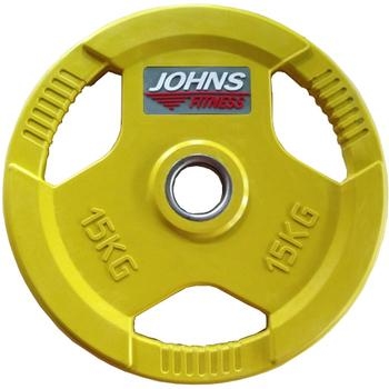 Диск JOHNS цветной 3-х хватовый обрезиненный d51мм, 15кг оптом, фото 1
