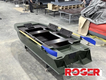 Моторная лодка ROGER ПНД Prizma 3500 (малокилевая) оптом, фото 3