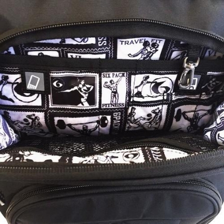 Рюкзак 6 Pack Fitness Expedition Backpack 500, со съемной системой контейнеров (черный) оптом, фото 6