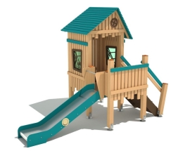Игровой комплекс ДГ-37 от 3 лет для детской площадки Лиственница