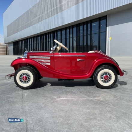 Детский электромобиль Mercedes-Benz Typ 540K 4WD (M111MM) красный оптом, фото 3