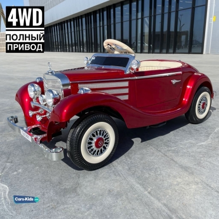 Детский электромобиль Mercedes-Benz Typ 540K 4WD (M111MM) красный оптом, фото 1