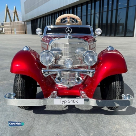Детский электромобиль Mercedes-Benz Typ 540K 4WD (M111MM) красный оптом, фото 2