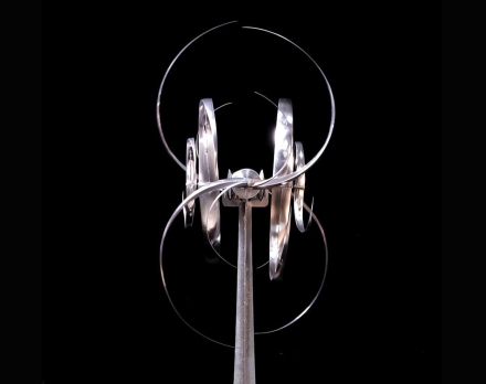 Скульптура из нержавеющей стали Галактика Стандартный размер, основание из нержавеющей стали оптом, фото 1