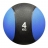 Haбивнoй мяч FOREMAN Medicine Ball, вес: 4 кг оптом