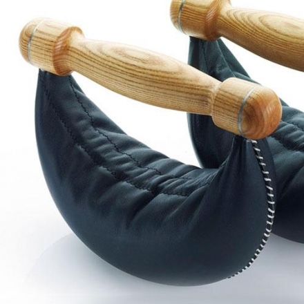 Набор гантелей с подставкой NOHrD Swing Turm, материал: дуб, общий вес: 26 кг оптом, фото 5