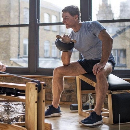 Набор гантелей с подставкой NOHrD Swing Turm, материал: дуб, общий вес: 26 кг оптом, фото 7